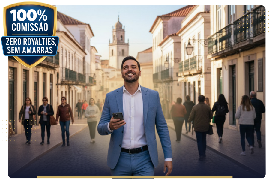 100% Comissão Badge